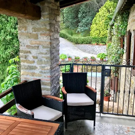 Farmház La Panoramica - Maison De Charme - Casette E Self Catering Per Vacanze Meravigliose! Gubbio