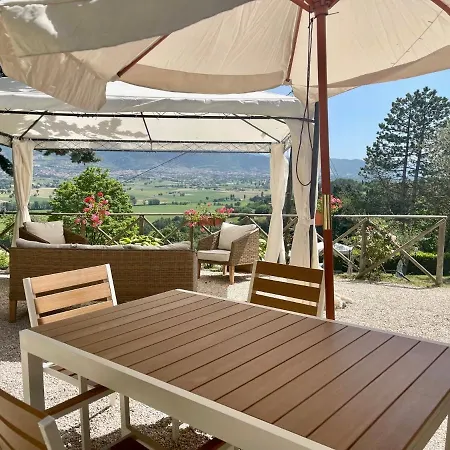 La Panoramica - Maison De Charme - Casette E Self Catering Per Vacanze Meravigliose! Séjour à la ferme Gubbio