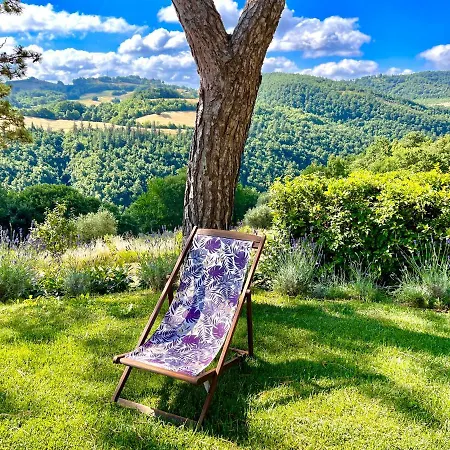 La Panoramica - Maison De Charme - Casette E Self Catering Per Vacanze Meravigliose! Séjour à la ferme Gubbio