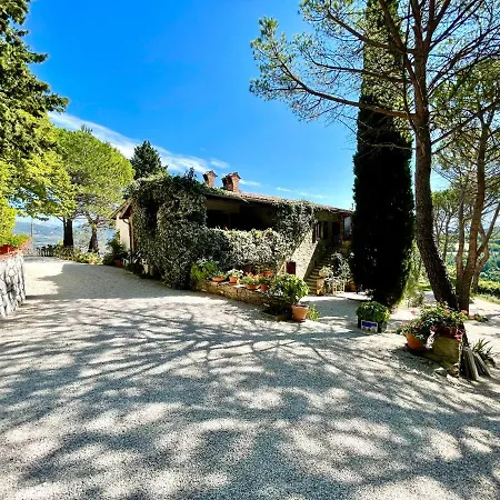 בית חווה La Panoramica - Maison De Charme - Casette E Self Catering Per Vacanze Meravigliose! גוביו