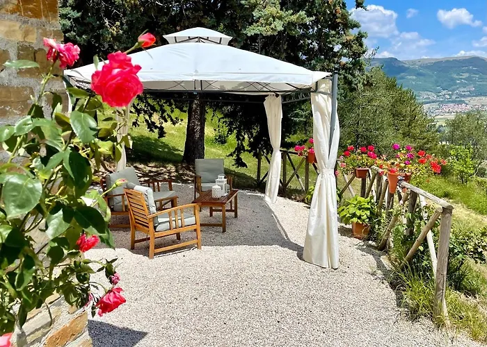 La Panoramica - Maison De Charme - Casette E Self Catering Per Vacanze Meravigliose! Alojamento de Turismo Rural Gubbio